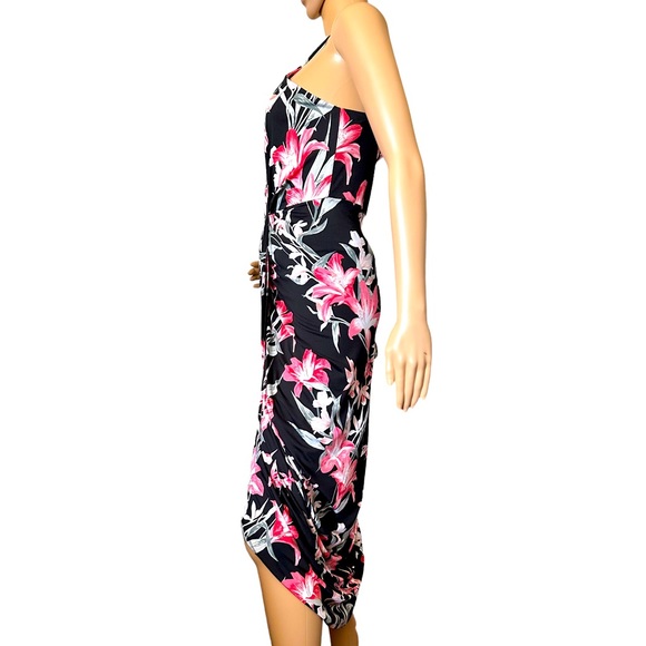 Charlotte Russe Floral Spaghetti Strap Women’s Dress - Picture 6 of 12